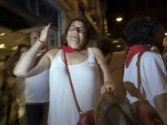 Fotos del 'Pobre de mí' con el que Pamplona despide los Sanfermines 2018