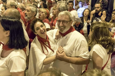 Fotos del 'Pobre de mí' con el que Pamplona despide los Sanfermines 2018