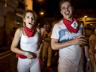 Fotos del 'Pobre de mí' con el que Pamplona despide los Sanfermines 2018