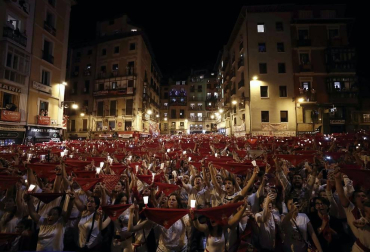 Fotos del 'Pobre de mí' con el que Pamplona despide los Sanfermines 2018
