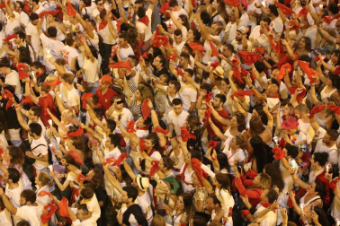 Fotos del 'Pobre de mí' con el que Pamplona despide los Sanfermines 2018