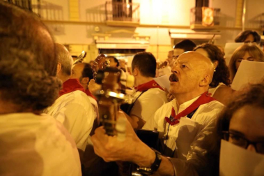 Fotos del 'Pobre de mí' con el que Pamplona despide los Sanfermines 2018
