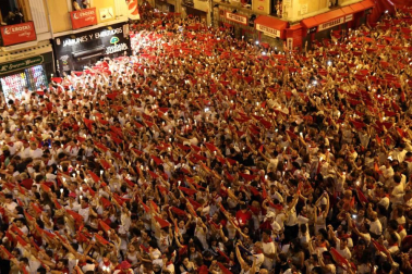 Fotos del 'Pobre de mí' con el que Pamplona despide los Sanfermines 2018