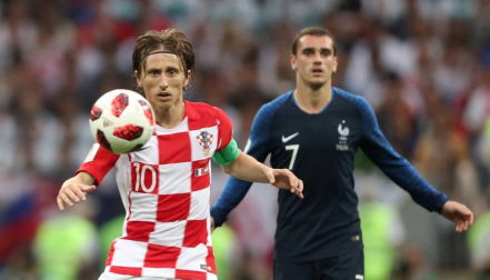 Galería de fotos de la final entre Francia y Croacia