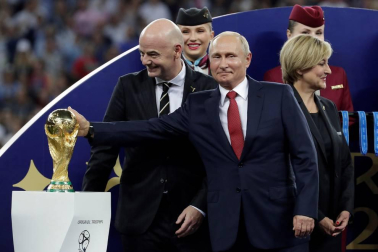 Galería de fotos de la final entre Francia y Croacia
