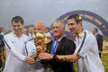Galería de fotos de la final entre Francia y Croacia