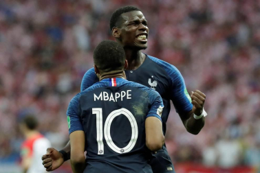 Galería de fotos de la final entre Francia y Croacia