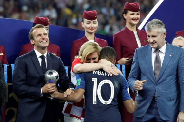 Galería de fotos de la final entre Francia y Croacia