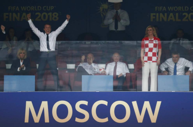 Galería de fotos de la final entre Francia y Croacia