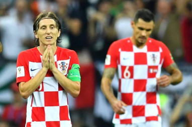 Galería de fotos de la final entre Francia y Croacia