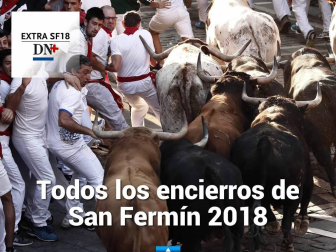 Revive los encierros de San Fermín 2018 desde tu Tablet