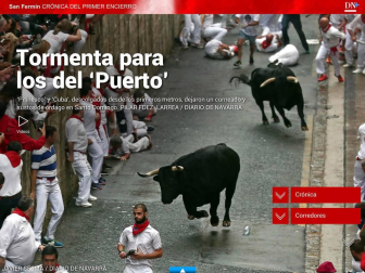 Revive los encierros de San Fermín 2018 desde tu Tablet