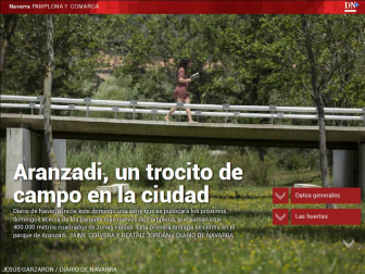 Además, conoce con tu tablet los parques más nuevos de Pamplona.