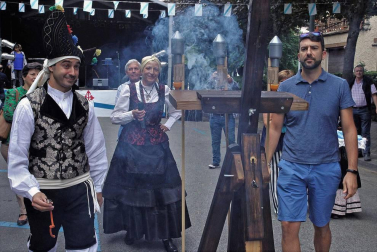 Este sábado al mediodía comenzaron las fiestas de Santiago que organiza cada año el Lar Gallego de Pamplona