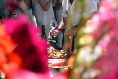Auroros de localidades de toda la Comunidad foral se han concentrado este domingo en Sangüesa y Cáseda en su cita anual.