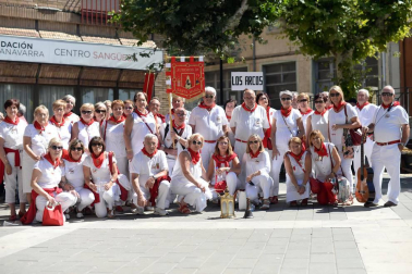 Auroros de localidades de toda la Comunidad foral se han concentrado este domingo en Sangüesa y Cáseda en su cita anual.