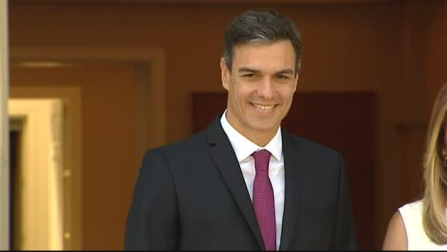 Pedro Sánchez recibe a Susana Díaz en la Moncloa