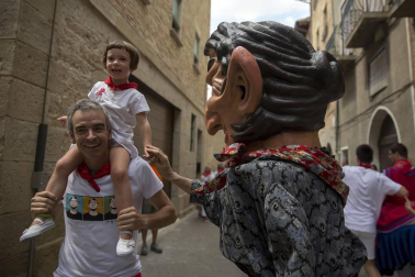 Todas las imágenes del comienzo de las fiestas patronales de Puente la Reina 2018