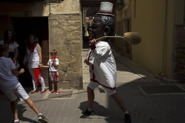 Todas las imágenes del comienzo de las fiestas patronales de Puente la Reina 2018