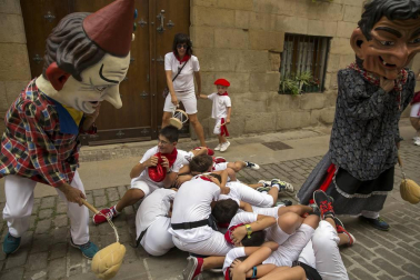 Todas las imágenes del comienzo de las fiestas patronales de Puente la Reina 2018