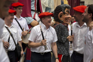 Todas las imágenes del comienzo de las fiestas patronales de Puente la Reina 2018