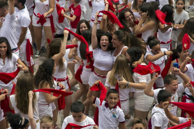 Todas las imágenes del comienzo de las fiestas patronales de Puente la Reina 2018