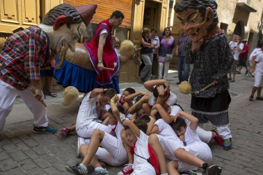 Todas las imágenes del comienzo de las fiestas patronales de Puente la Reina 2018