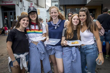 Inicio de las fiestas de Santiago en la localidad navarra.