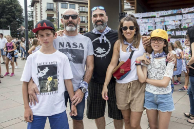 Inicio de las fiestas de Santiago en la localidad navarra.