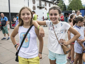 Inicio de las fiestas de Santiago en la localidad navarra.