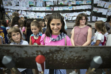 Inicio de las fiestas de Santiago en la localidad navarra.