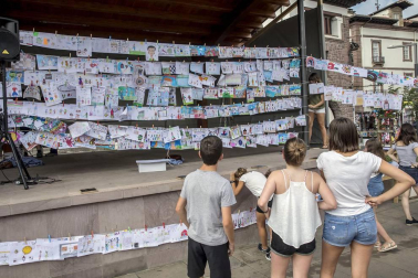 Inicio de las fiestas de Santiago en la localidad navarra.