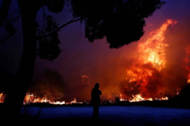Decenas de muertos por varios incendios al noreste de Atenas