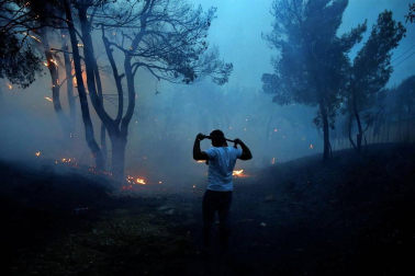 Decenas de muertos por varios incendios al noreste de Atenas