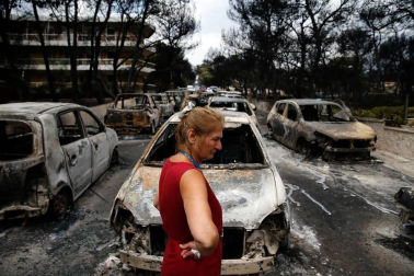 Decenas de muertos por varios incendios al noreste de Atenas
