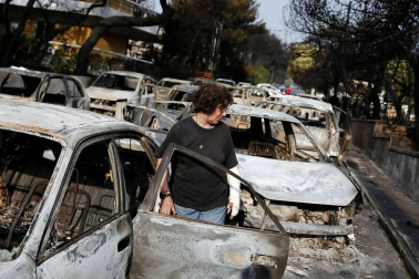 Decenas de muertos por varios incendios al noreste de Atenas