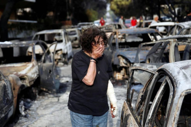 Decenas de muertos por varios incendios al noreste de Atenas