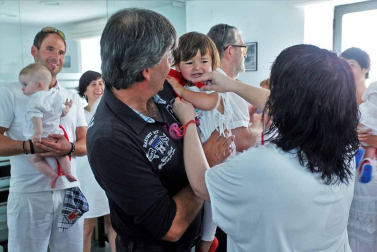 El chupinazo de este año estuvo marcado por el reconocimiento al grupo de auroros de la localidad