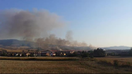 Incendio en Zizur Mayor