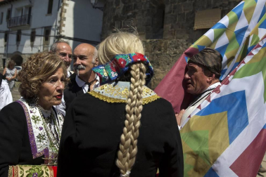 Imágenes del cohete de fiestas de Isaba