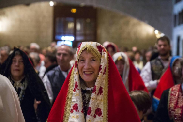 Imágenes del cohete de fiestas de Isaba