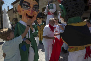 Imágenes del comienzo de las fiestas de Olazagutía
