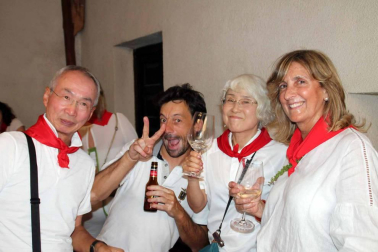 Procesión en honor a Santa Ana y segundo encierro en el tercer día de las fiestas de Tudela 2018 (26 de julio)