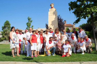Procesión en honor a Santa Ana y segundo encierro en el tercer día de las fiestas de Tudela 2018 (26 de julio)