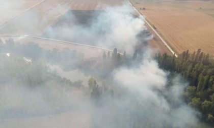 Los fuegos se produjeron en dos campos de cereales y fueron provocados por las chispas de dos cosechadoras.