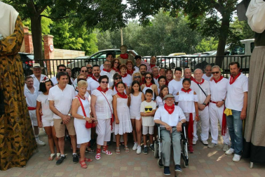 Fotos del encierro del cuarto día de las fiestas de Tudela, homenajes y pasacalles. 27 de julio de 2018