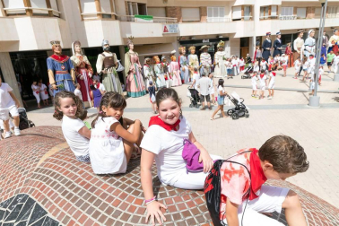 Fotos del encierro y la gigantada del quinto día de las fiestas de Tudela 2018, 28 de julio.