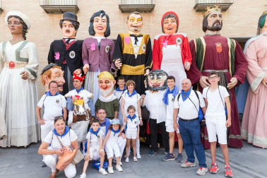 Fotos del encierro y la gigantada del quinto día de las fiestas de Tudela 2018, 28 de julio.