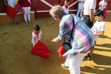 Fotos del encierro y la gigantada del quinto día de las fiestas de Tudela 2018, 28 de julio.
