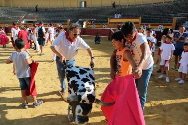 Fotos del encierro y la gigantada del quinto día de las fiestas de Tudela 2018, 28 de julio.